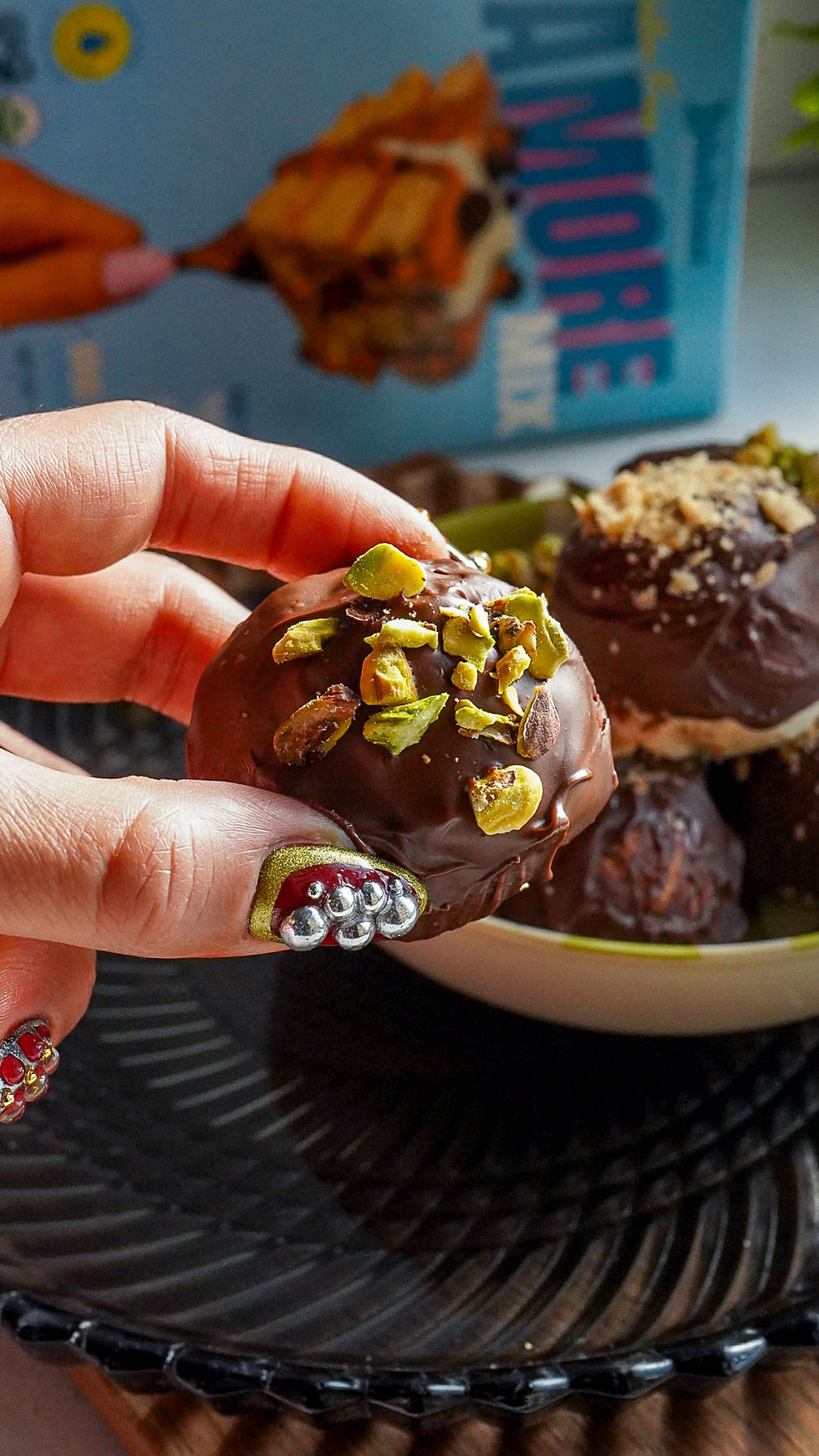 Protein Cannoli Truffles