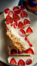 Protein Strawberry Pretzel Salad