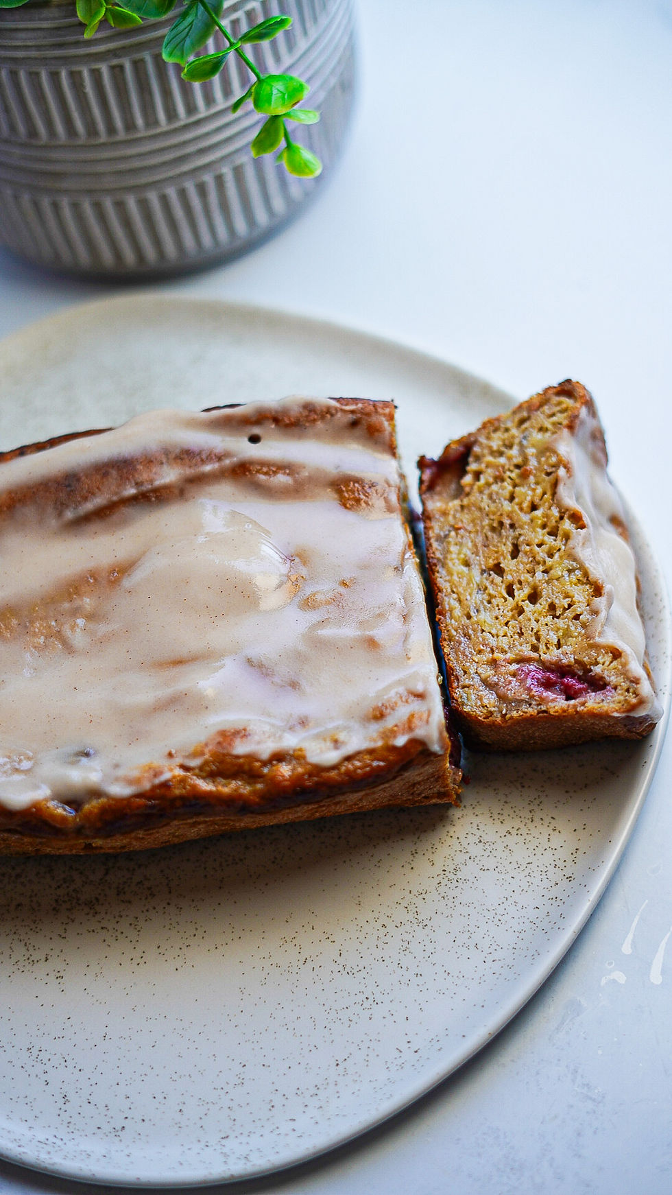 Miso Cherry Banana Bread