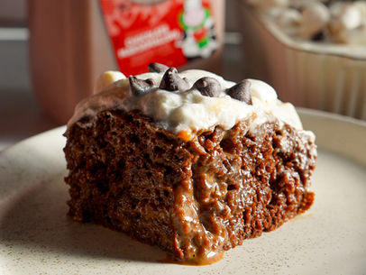 Hot Chocolate Marshmallow Tres Leches Cake