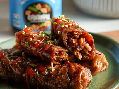 Spicy Ginger Veggie Spring Rolls