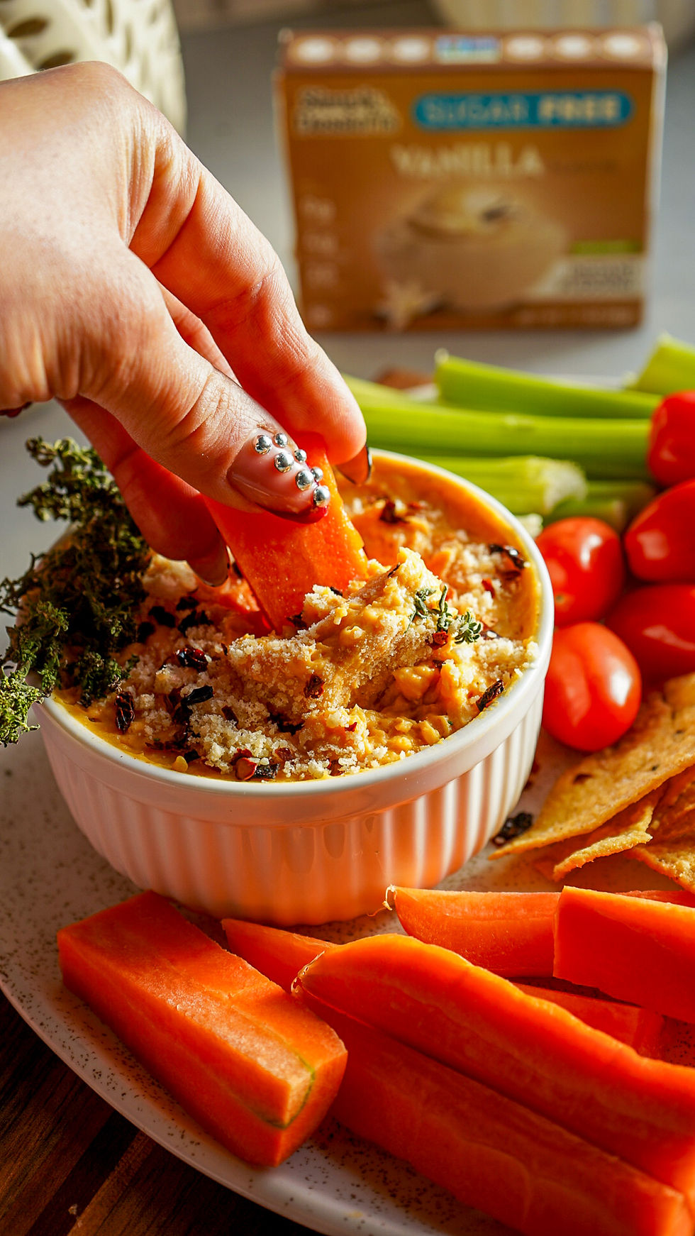 Pumpkin Feta Dip