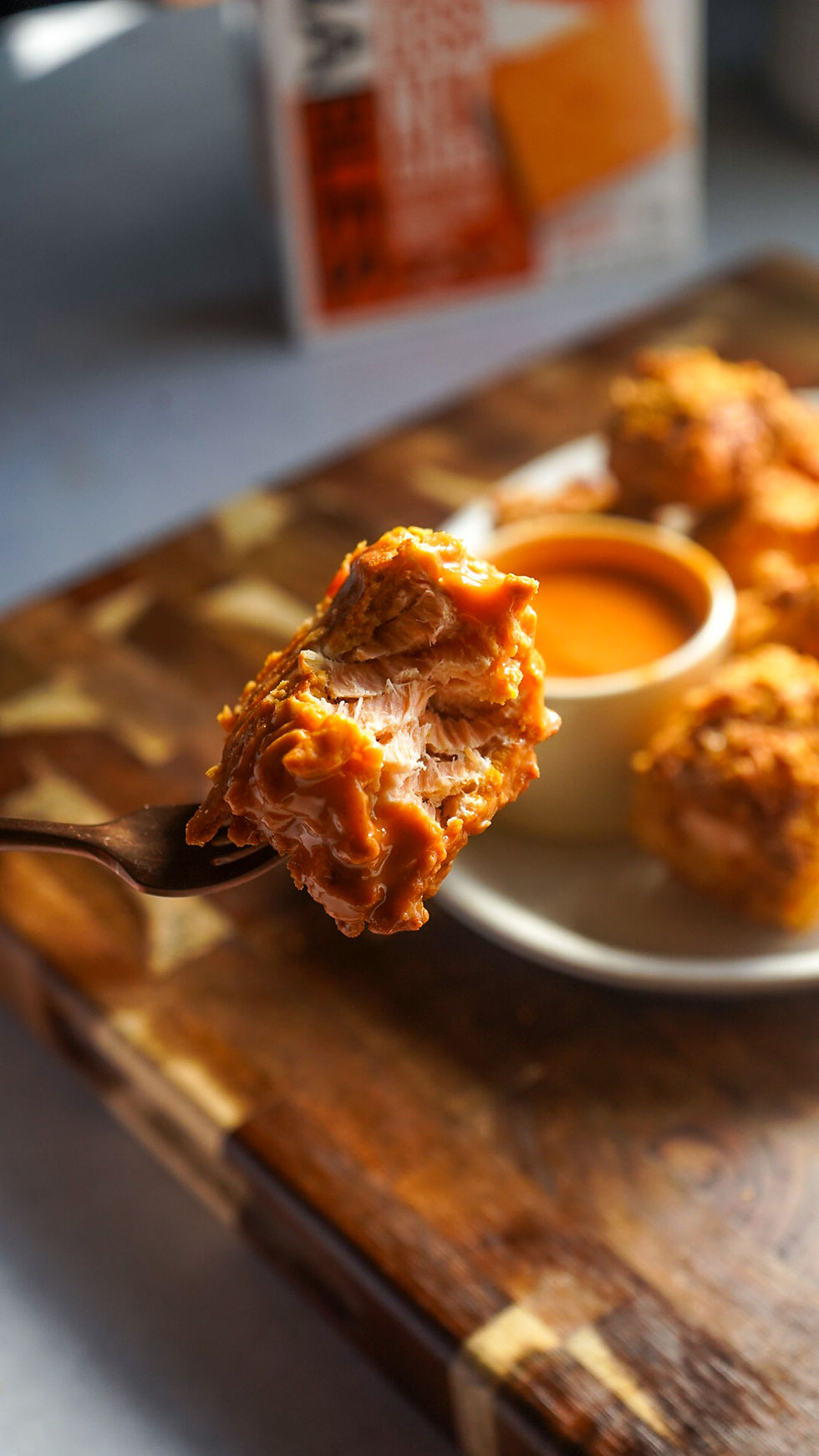 Spicy Cheddar Salmon Bites