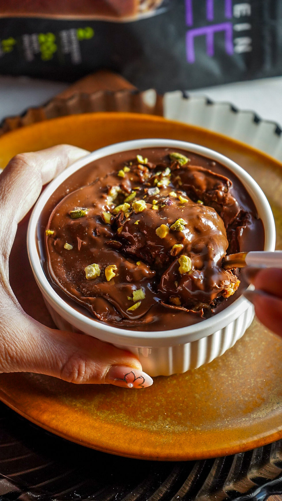 Caramel Pistachio Blended Oats