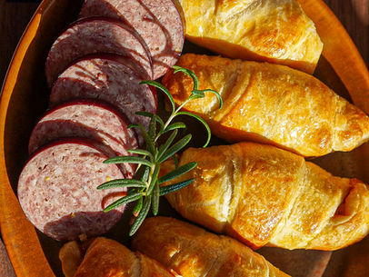 Bacon Jam Cheese Croissants