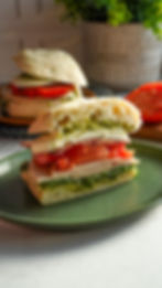 Turkey Cesar & Pesto Sandwich