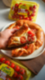 Goat Cheese Cherry Tomato Galette