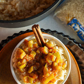 Apple Caramel Arroz con Leche