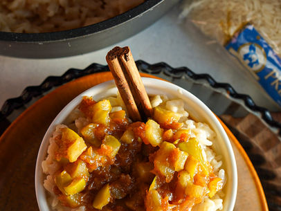 Apple Caramel Arroz con Leche