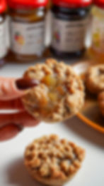Ginger Pear Crumble Cookies