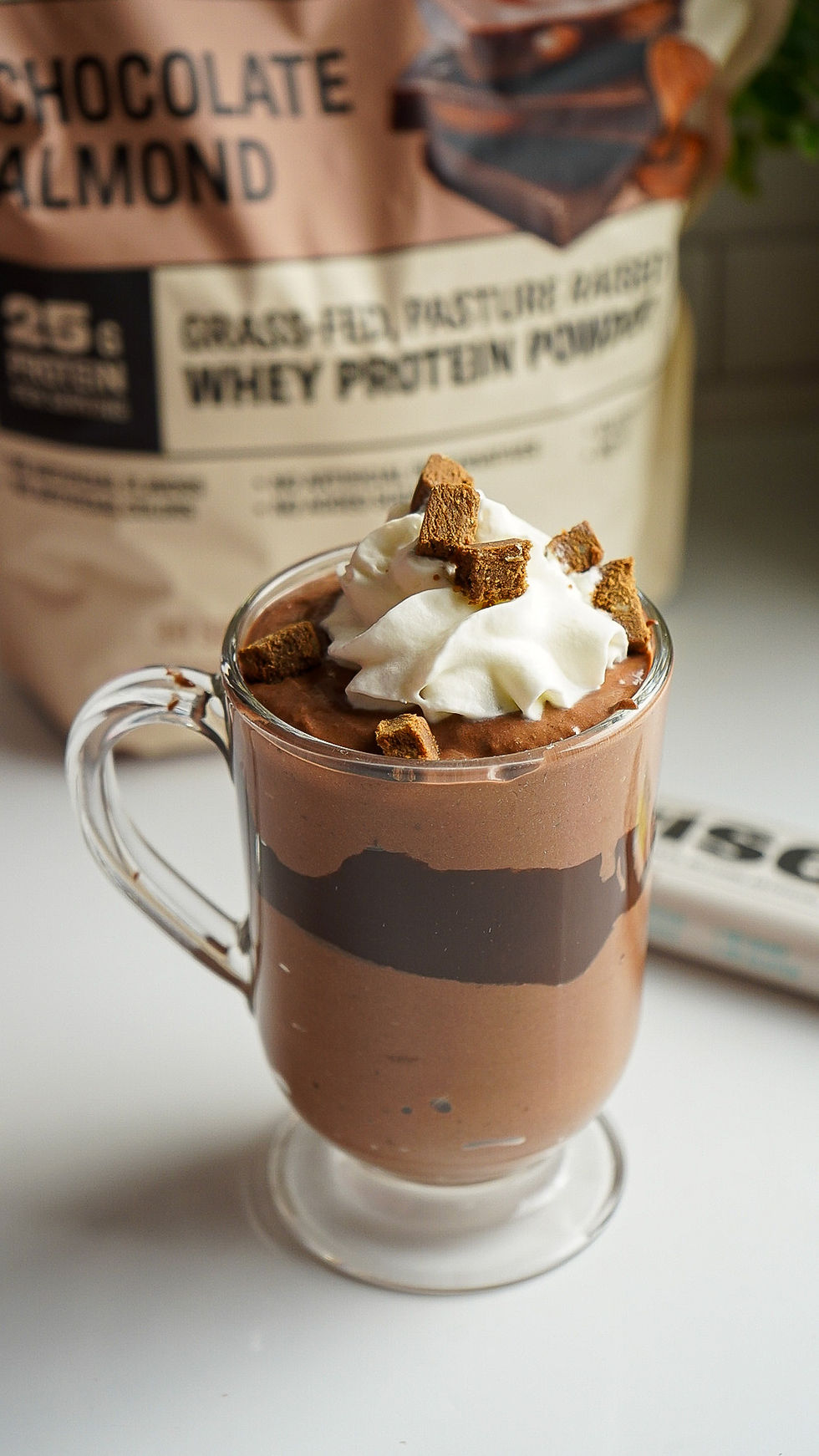 Protein Chocolate Pumpkin Pie Ganache