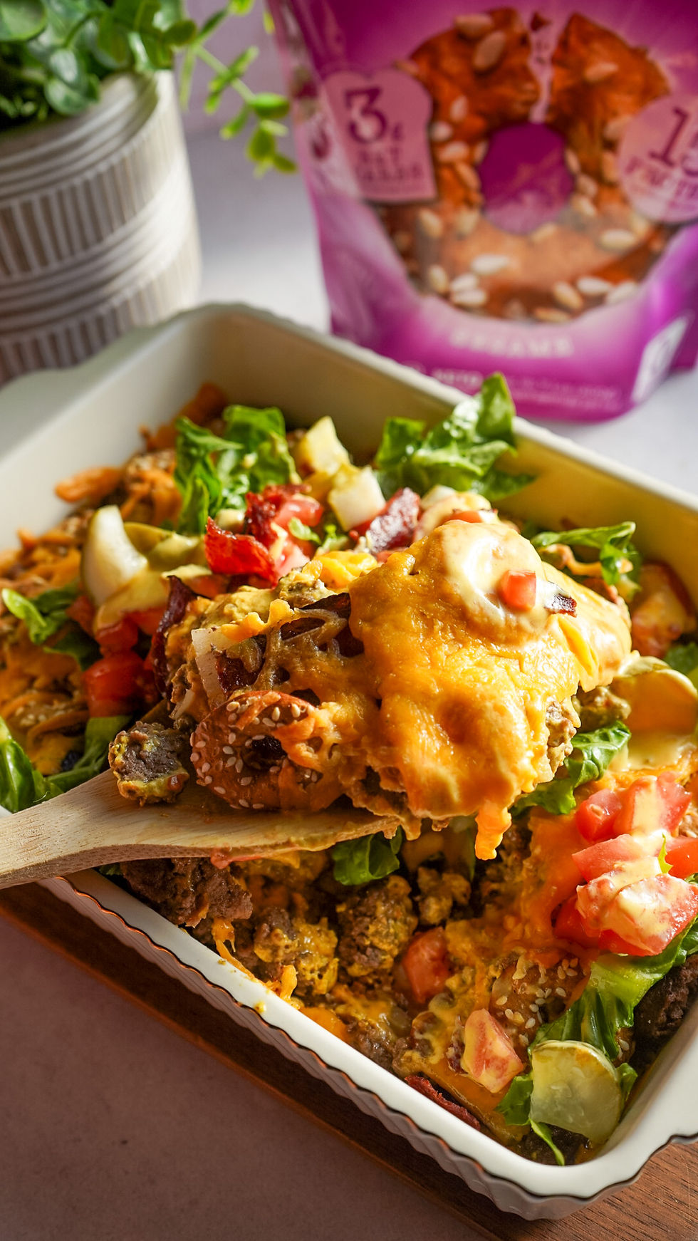 Special Burger Lasagna