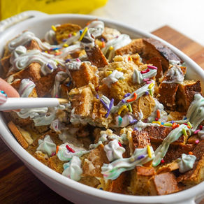 Funfetti French Toast Casserole