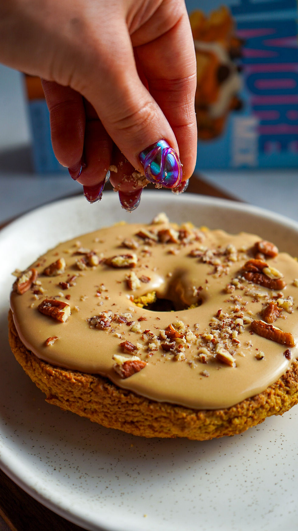 High-Protein Pumpkin Bagels