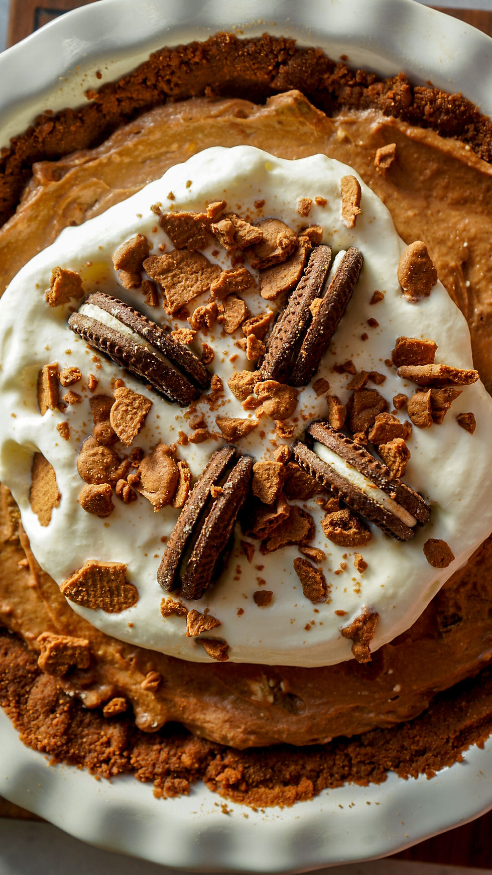 Cookies & Cream No Bake Pie