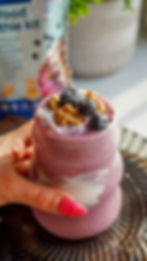 Blueberry Cheesecake Smoothie