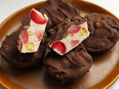 Strawberry Shortcake Frozen Cups