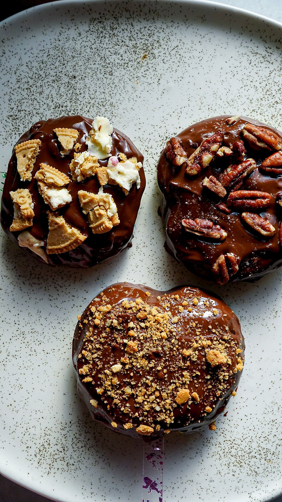Loaded Chocolate Apple Popsicles