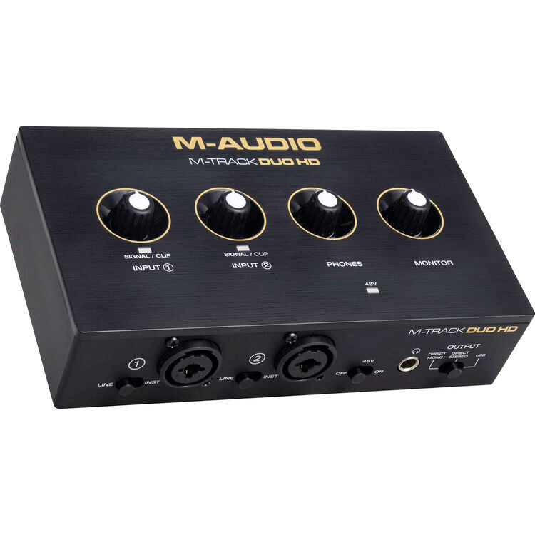 Thumbnail: M-Audio M-Track Duo HD Producer Pack