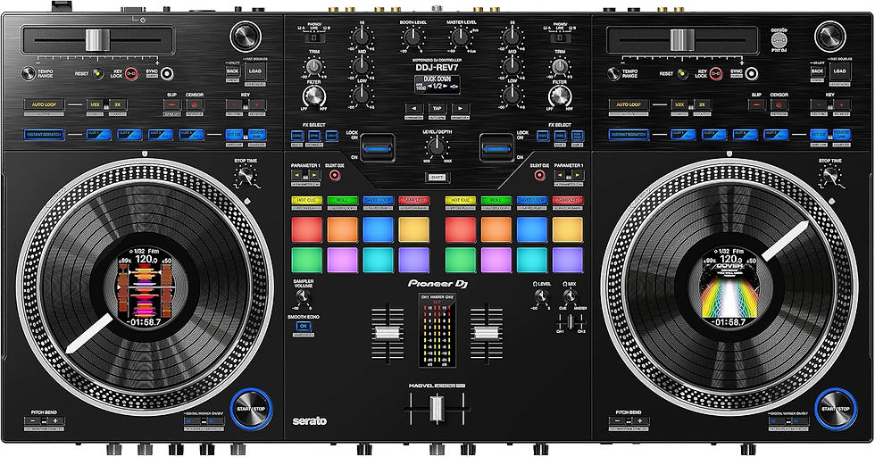 Thumbnail: Pioneer DJ DDJ-REV7 2-deck Serato DJ Controller