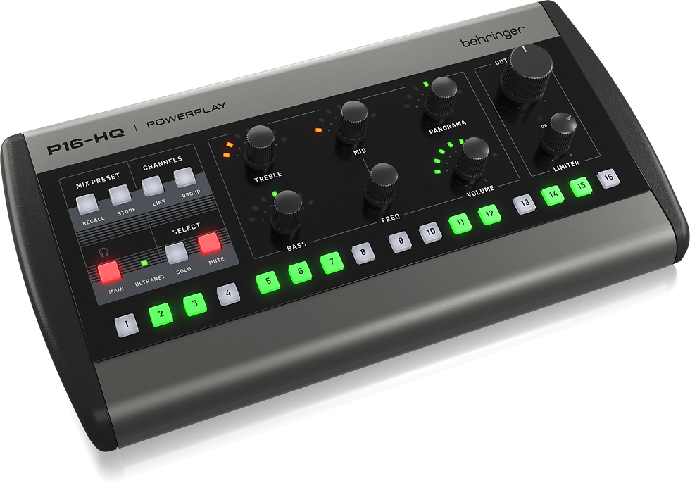 Thumbnail: BEHRINGER POWERPLAY P16-HQ MIXER