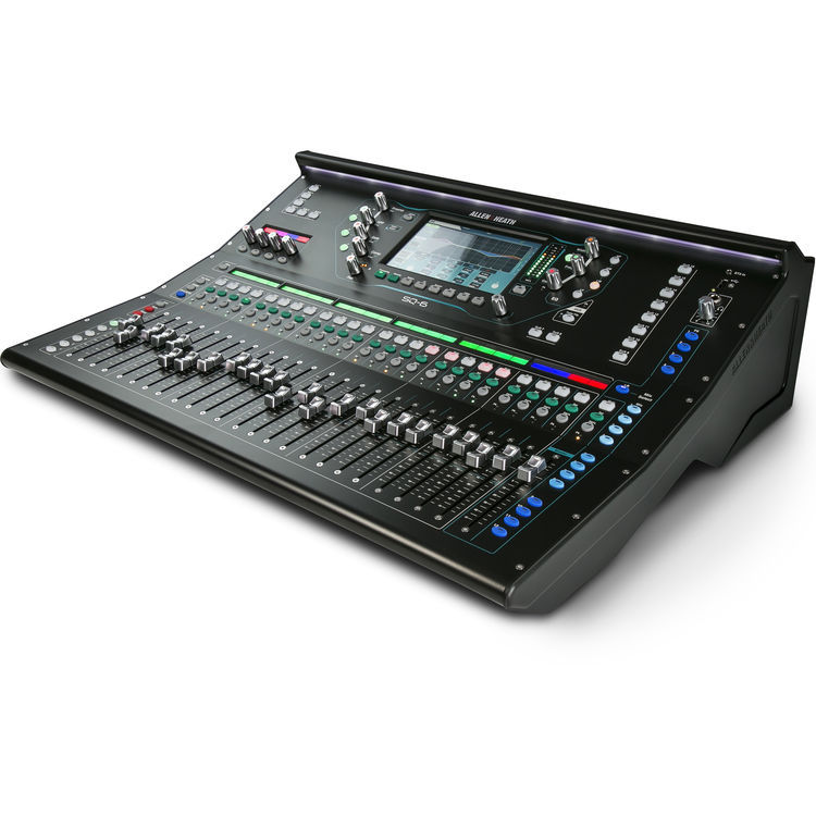 Thumbnail: Allen & Heath SQ-6 Digital Mixer, 48 Input Channels, 7" Colour Touchscreen, 24 O