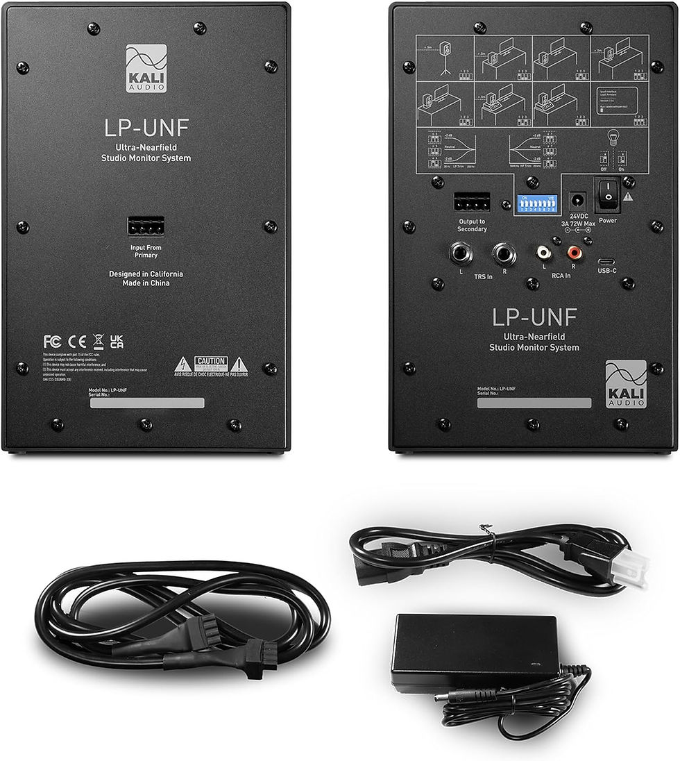 Thumbnail: Kali Audio LP-UNF 4.5" Ultranearfield Studio Monitoring System (Pair)
