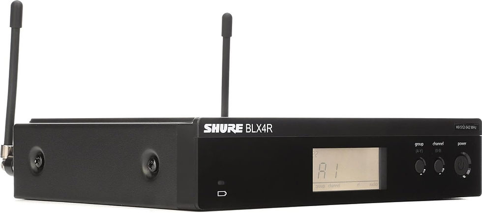 Thumbnail: Shure BLX4R Rack-Mount Wireless Receiver