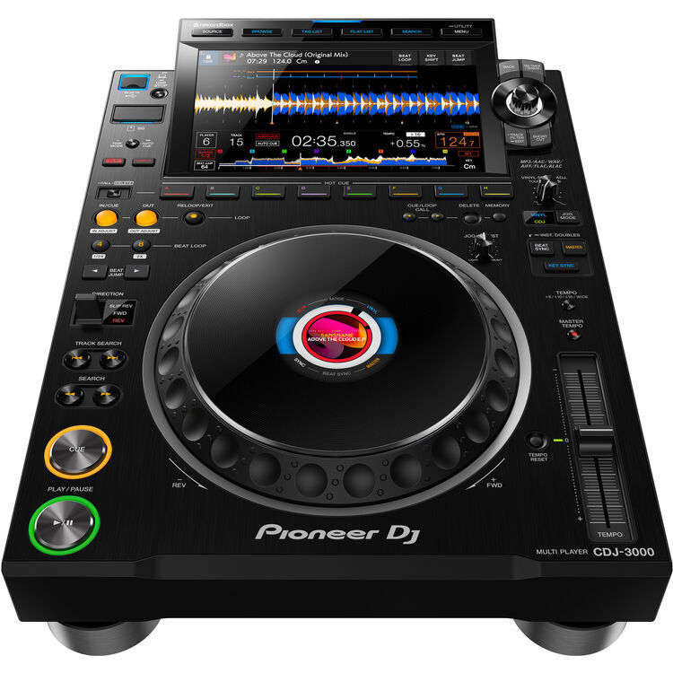 Thumbnail: Pioneer DJ CDJ-3000 High-Resolution Pro-DJ Multiplayer (Black)