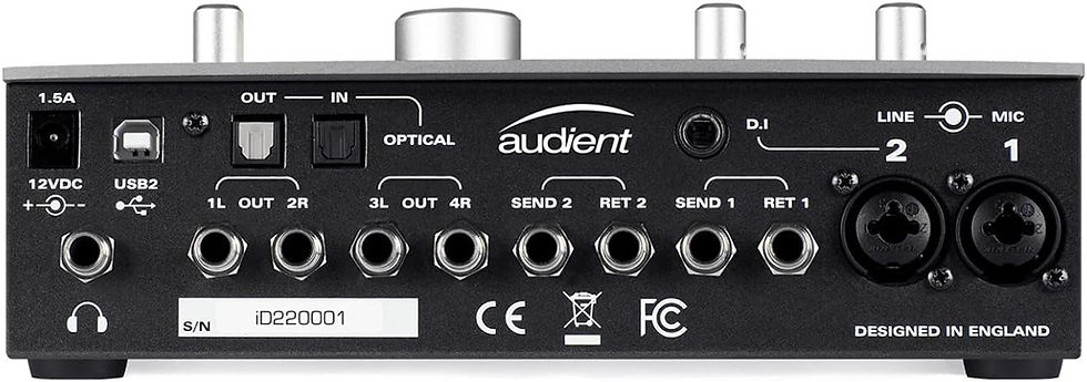 Thumbnail: Audient iD22 10in | 14out audio interface