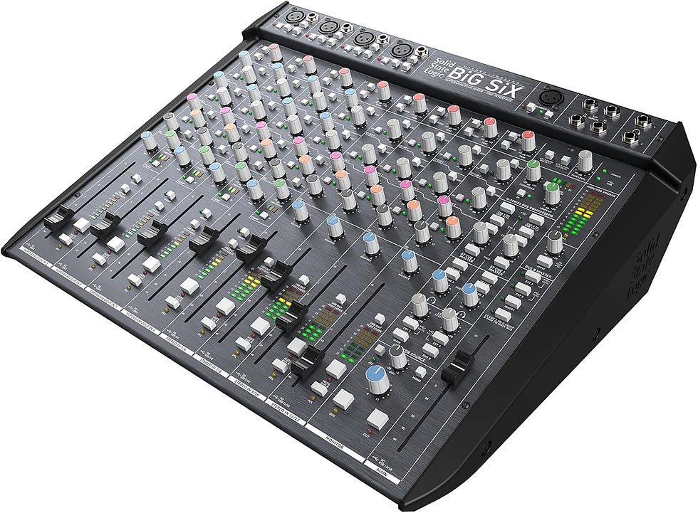 Thumbnail: Solid State Logic Big Six SuperAnalogue Mix + USB Interface