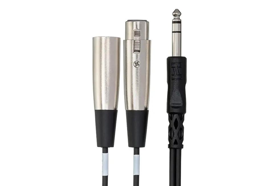 Thumbnail: HOSATECH SRC-204 Insert Cable 4M 1/4 in TRS to XLR3M and XLR3F