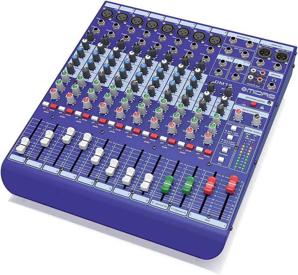 Thumbnail: Midas DM12 Analogue Mixer