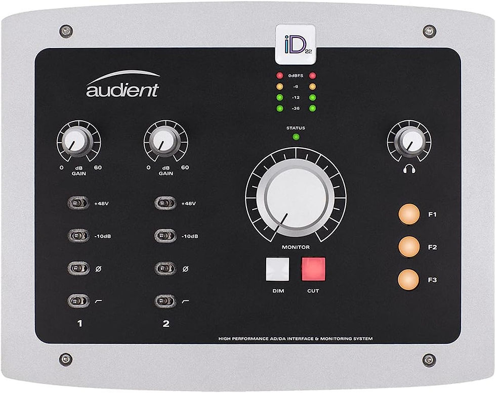 Thumbnail: Audient iD22 10in | 14out audio interface