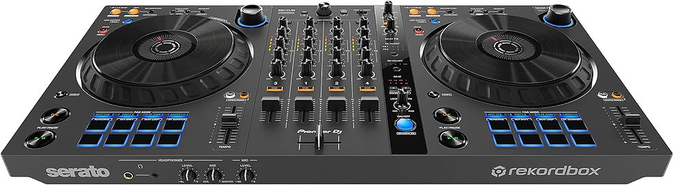Thumbnail: Pioneer DJ DDJ-FLX6-GT 4-deck Rekordbox and Serato DJ Controller - Graphite