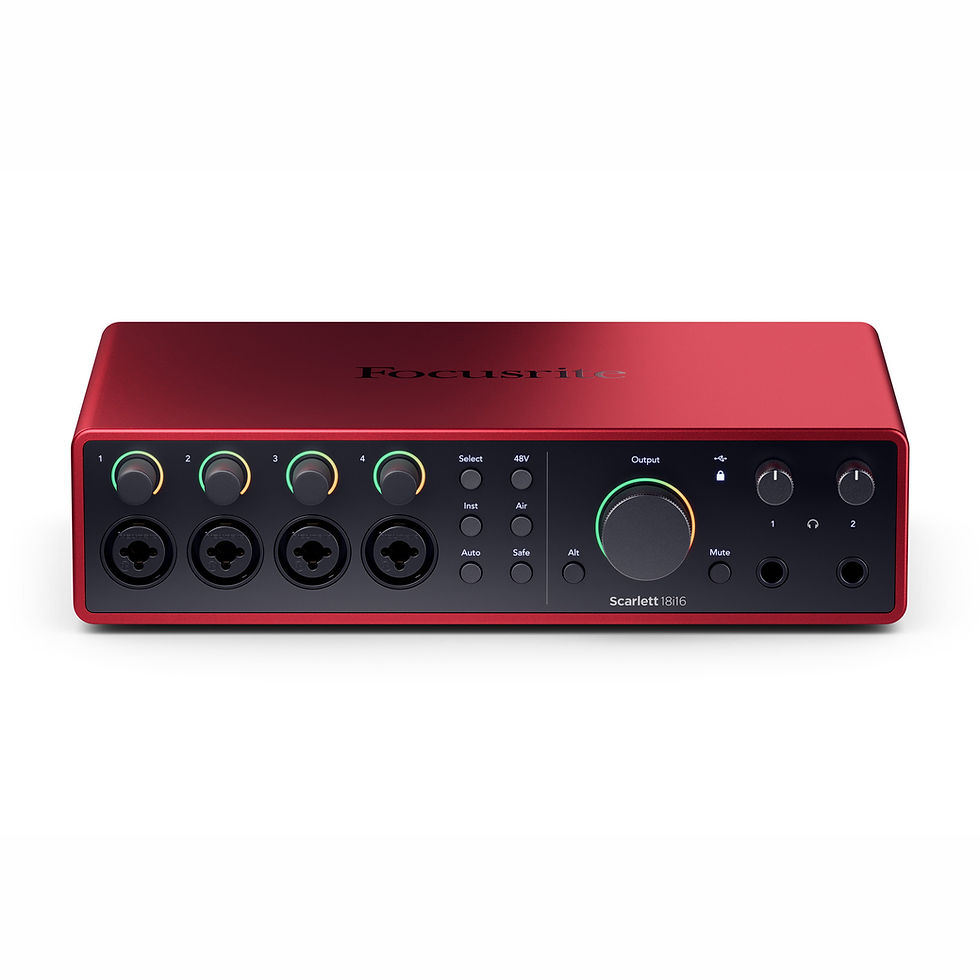 Thumbnail: FOCUSRITE SCARLETT 18I6 4TH GEN AUDIO INTER FACE