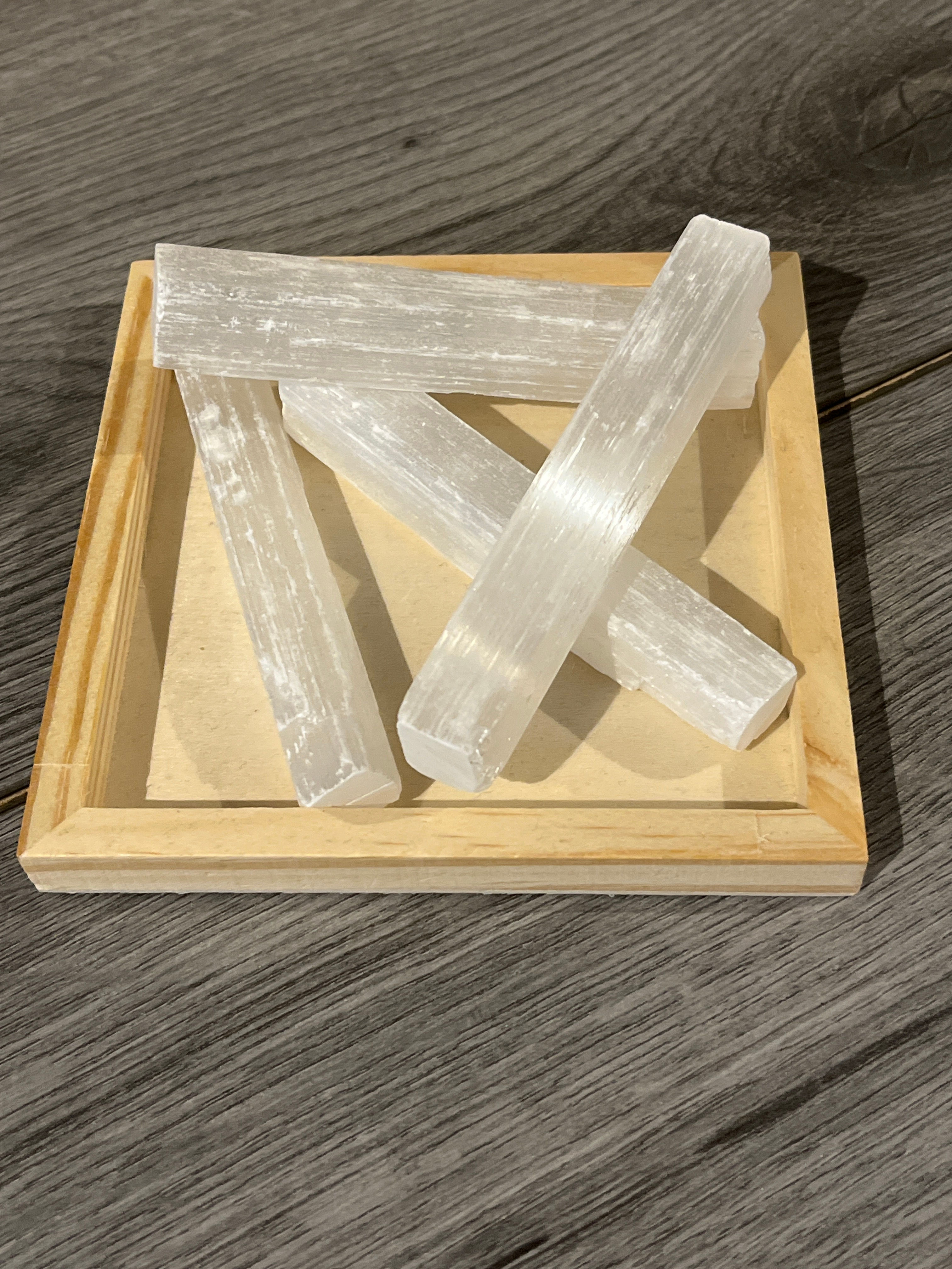 Rough Selenite Wand