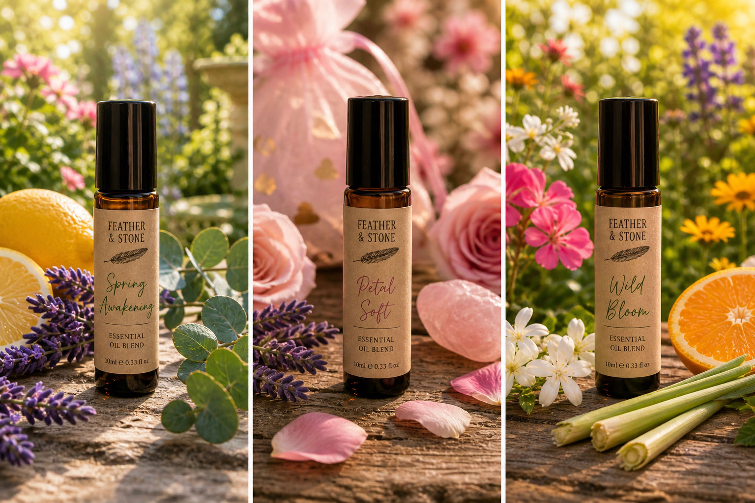Spring Essential Oil Trio
