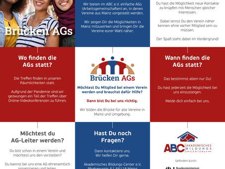 Wir helfen dir bei der Suche nach einem geeigneten Verein - Brücken AG