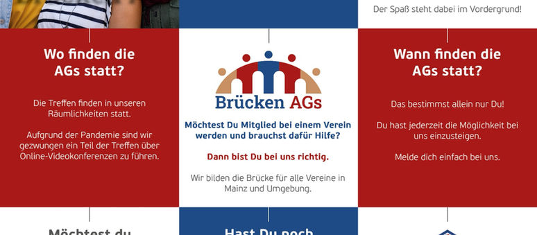 Wir helfen dir bei der Suche nach einem geeigneten Verein - Brücken AG