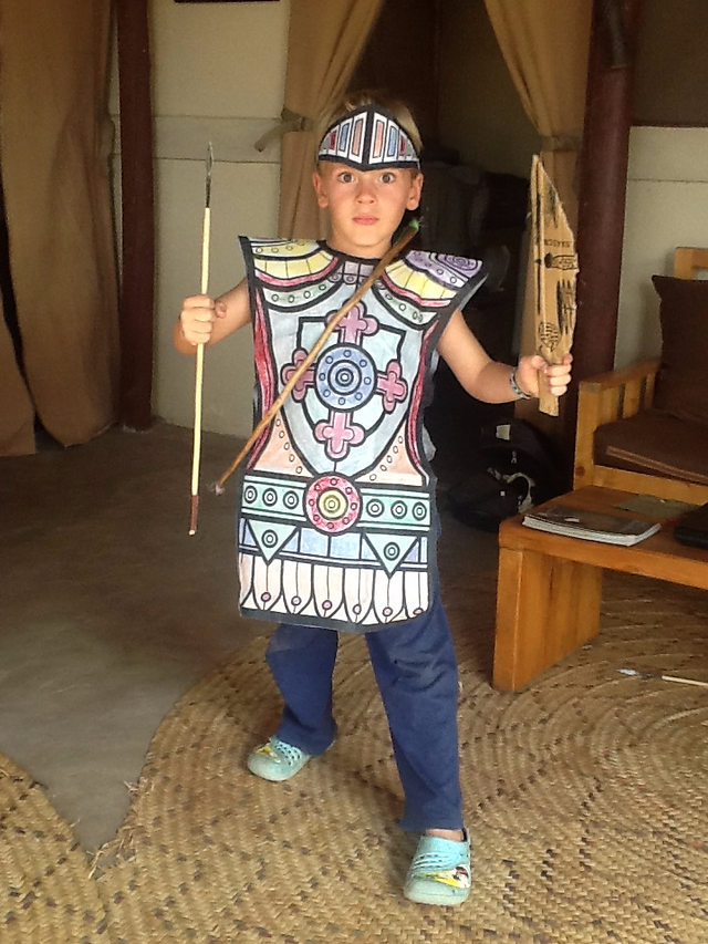 Petit guerrier maasai