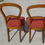 Miniature : Chaises anciennes style Louis Philippe, vue de dos
