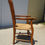 Miniature : Fauteuil paillé vue de profil