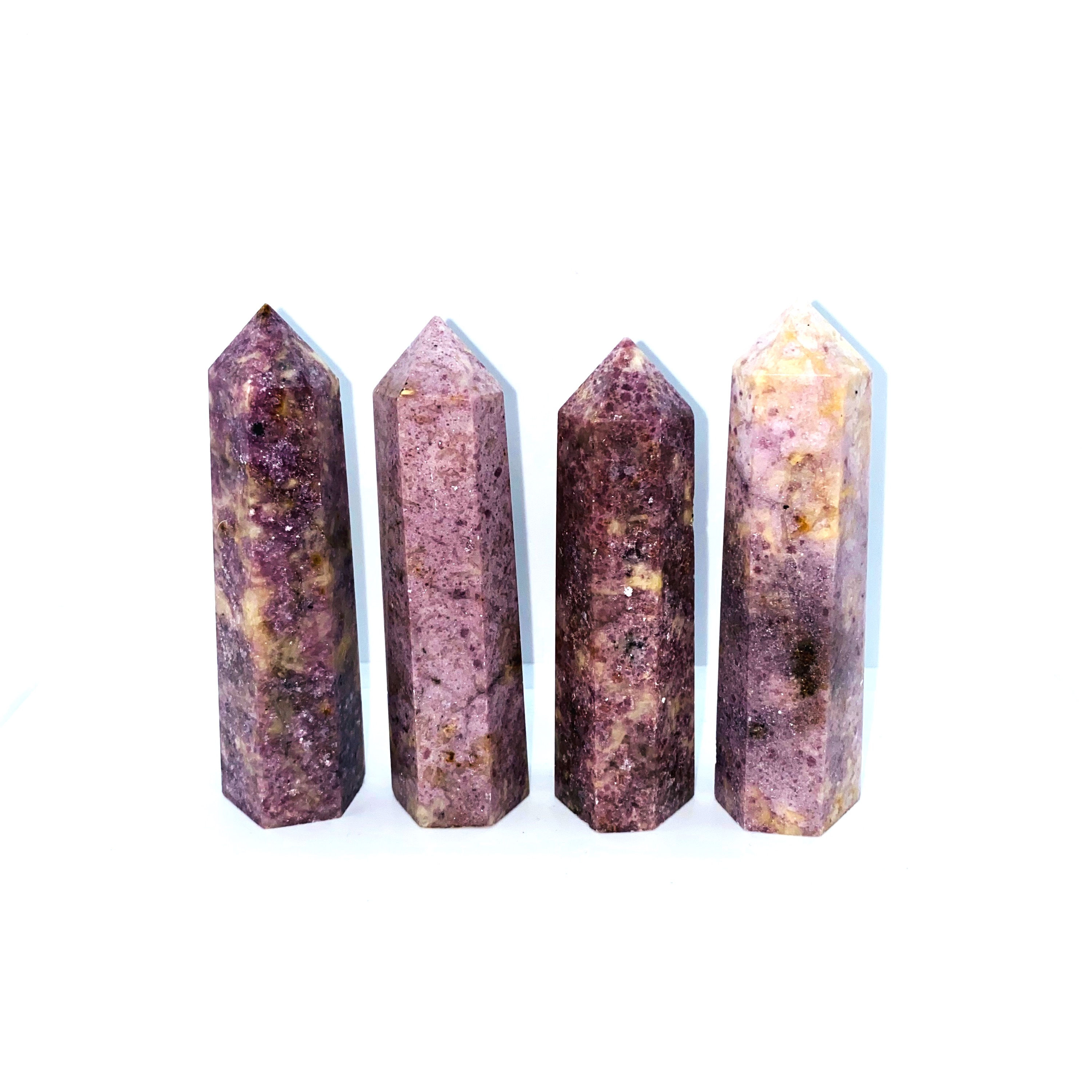 Lilac Lepidolite Tower
