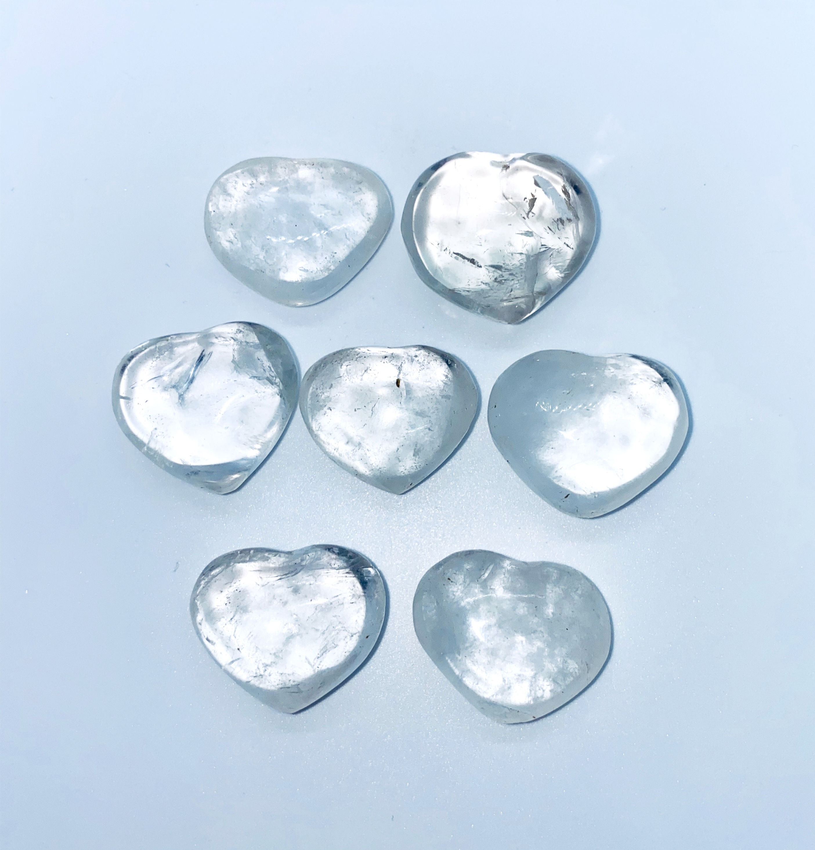 Clear Quartz Heart