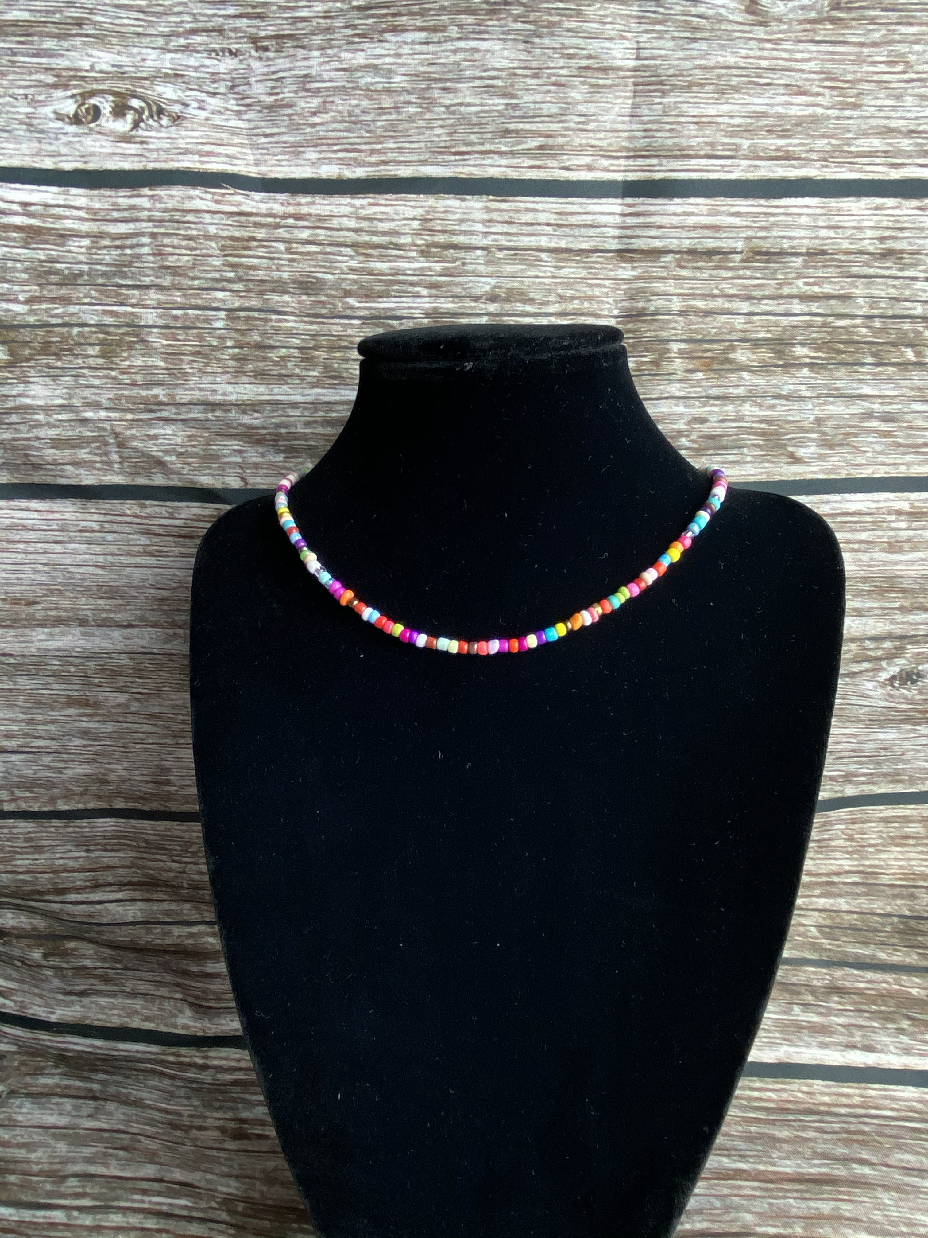The 'Chuma' Choker - Rainbow Mix