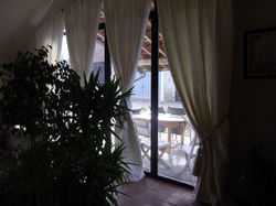 Rideau 4 panneaux matelassés