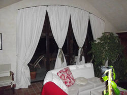 sur tringle ferronnerie