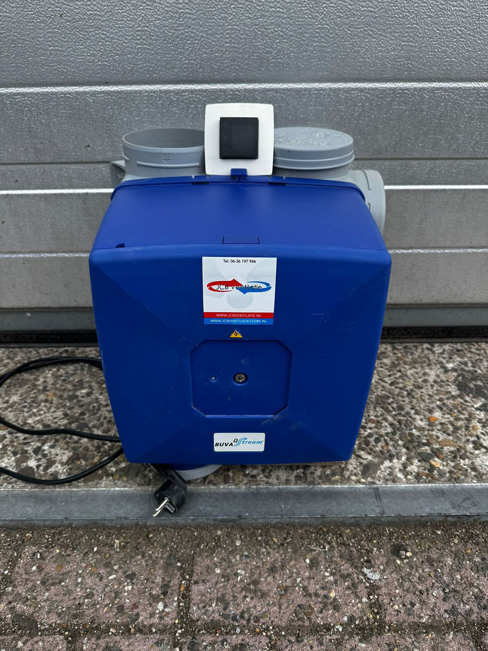 Thumbnail: Buva Q-Stream Ventilatiebox Type Q – Woonhuisventilator 2905760