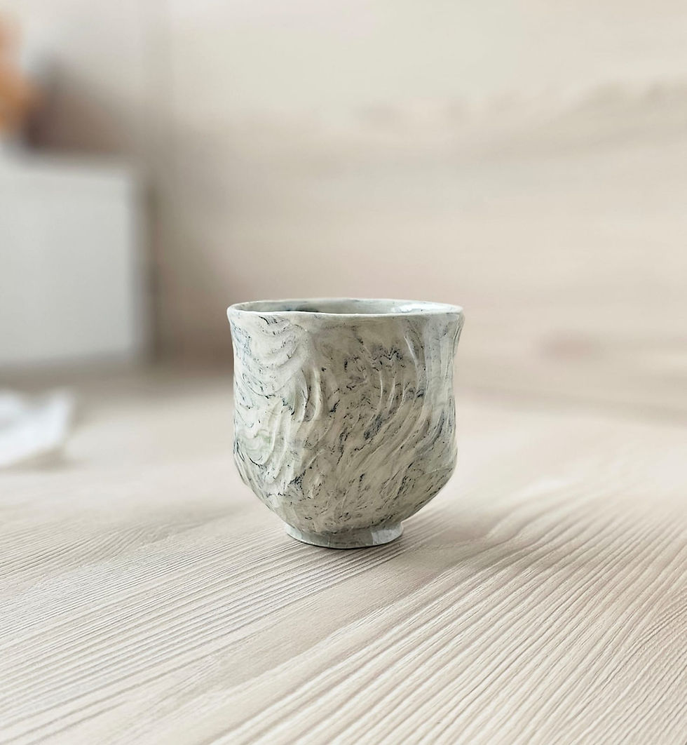 Thumbnail: Marbled Clay Mini Vase Making & Floral Styling Workshop